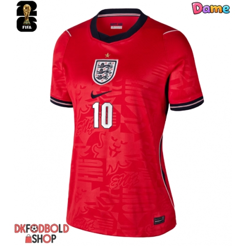 England Jude Bellingham #10 Udebanetrøje Dame VM 2026 Kort ærmer